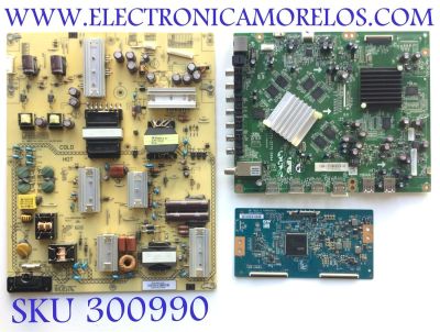 KIT DE TARJETAS PARA TV SHARP / MAIN 3650-0252-0150 / 0171-2272-5894 / FUENTE 0500-0605-0840 / FSP193-3PSZ01S / 